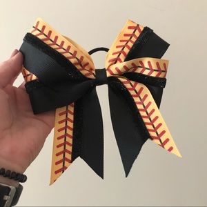 SOFTBALL HAIRBOW